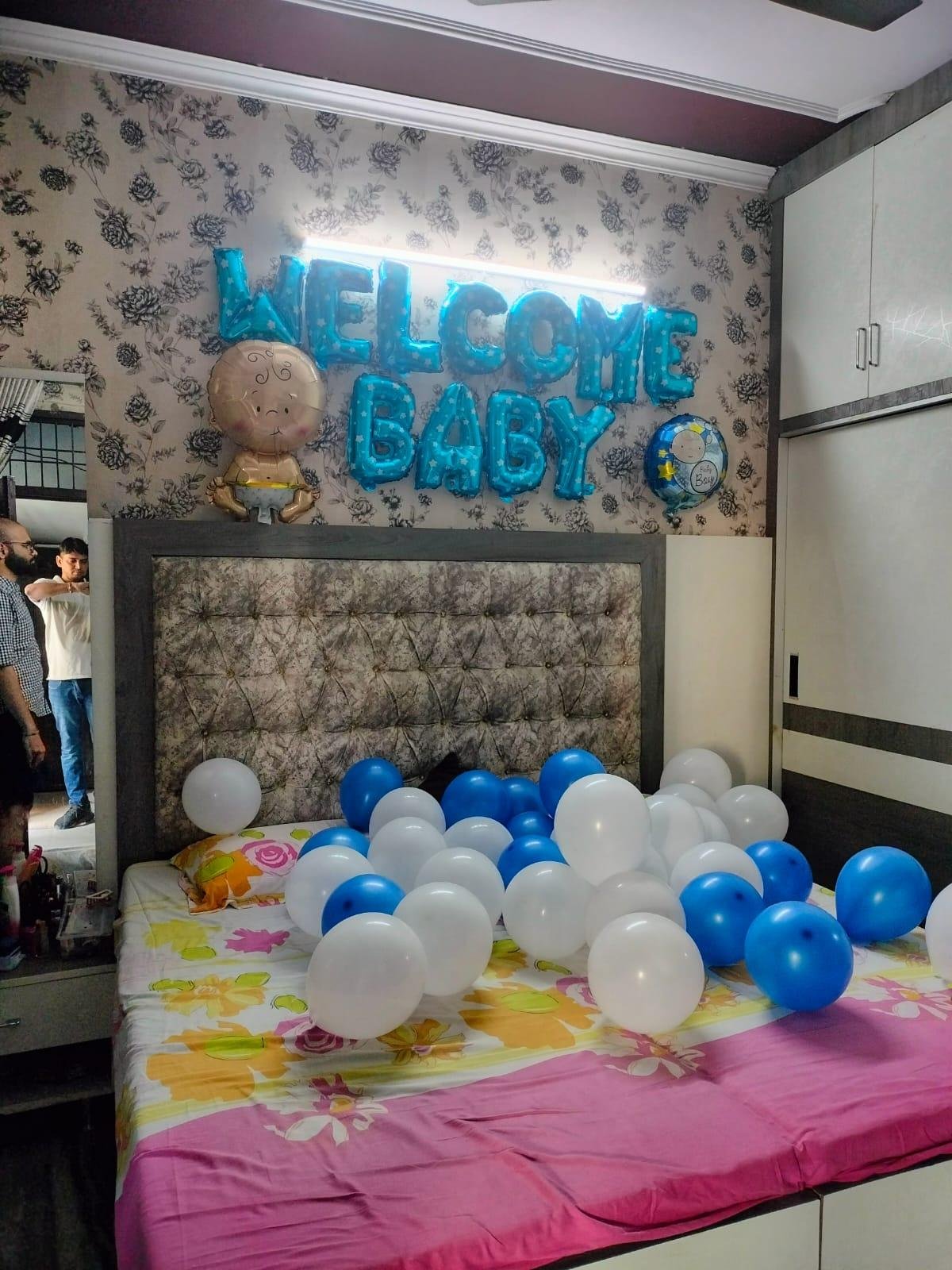 Festival balloon arch decoration